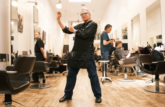 ´The Maestro’ photo by Jim Pire of Oakland
.
Celebrating 25 years of good hair days in the hands of the one and only @samhayes_hair 
.
Sam has always been a pillar of our salon culture and community! His talent knows no bounds! If you love him as much as we do! Share the love in the comments! 👇❤️🫶
.
#themaestro #25years #goodhairdays #samhayeshair #dpthair #hairmaestro #salonsymphony #sanfranciscostylists #bestinthebayarea #samtheman #dptfamily